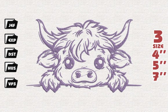 Baby Cow Peeking Embroidery: A Designer’s Review