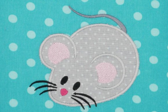 Cute Mouse Applique Design Review for Etsy Sellers