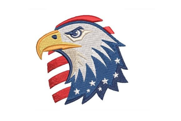 Eagle USA Embroidery Design Review for Etsy Sellers