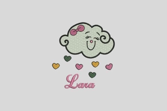 Review: Cloud and Hearts Embroidery Design