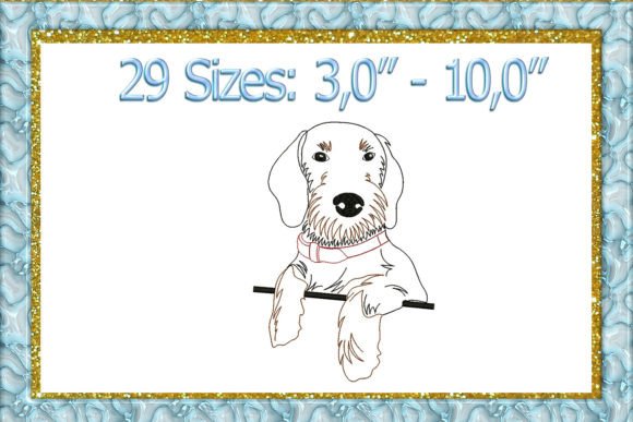 Review: Dachshund Machine Embroidery Design