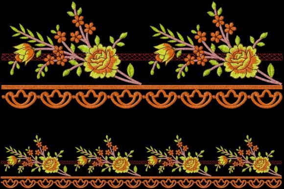 Review: Floral Borders and Motifs Embroidery