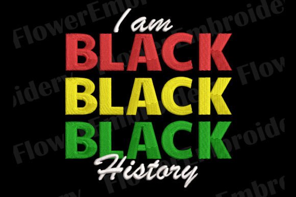 Review: I Am Black History Machine Embroidery