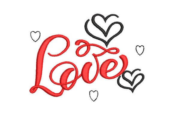 Review: Letter Love with Heart Embroidery Design