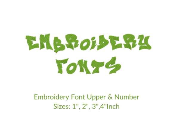 Review: Next Ups Font Embroidery Design for Apparel
