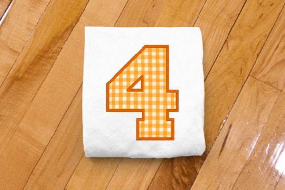 Review: Varsity Number 4 Applique Embroidery for Custom Gear