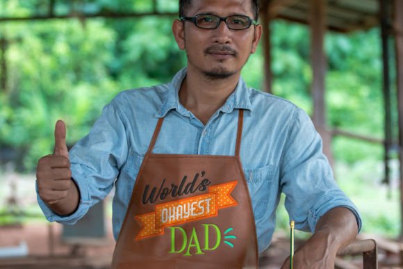 Review: World’s Okayest Dad Applique Embroidery