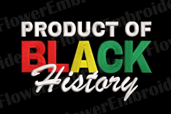 Reviewing Black History Machine Embroidery for Craft Fairs