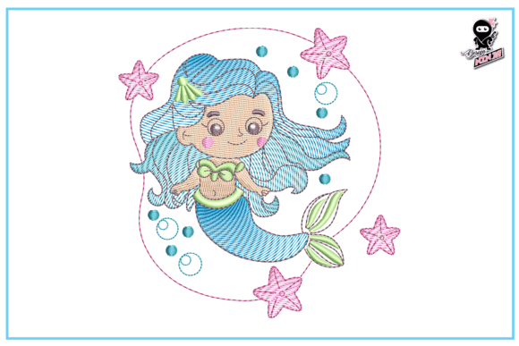 Reviewing Cute Baby Mermaid Embroidery for Gifts