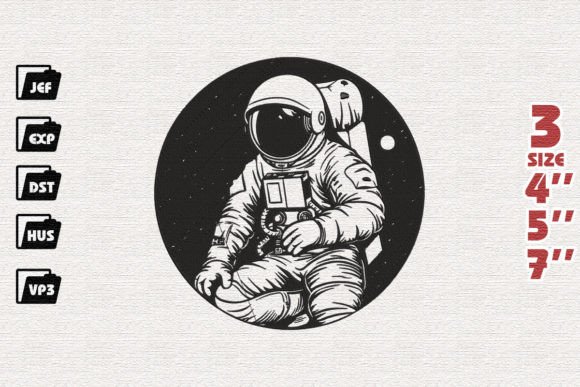 Reviewing Galactic Astronaut Embroidery for Boutiques