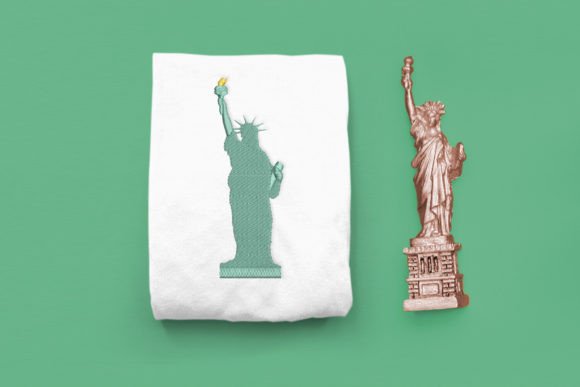Reviewing Statue of Liberty Embroidery for Etsy Shops